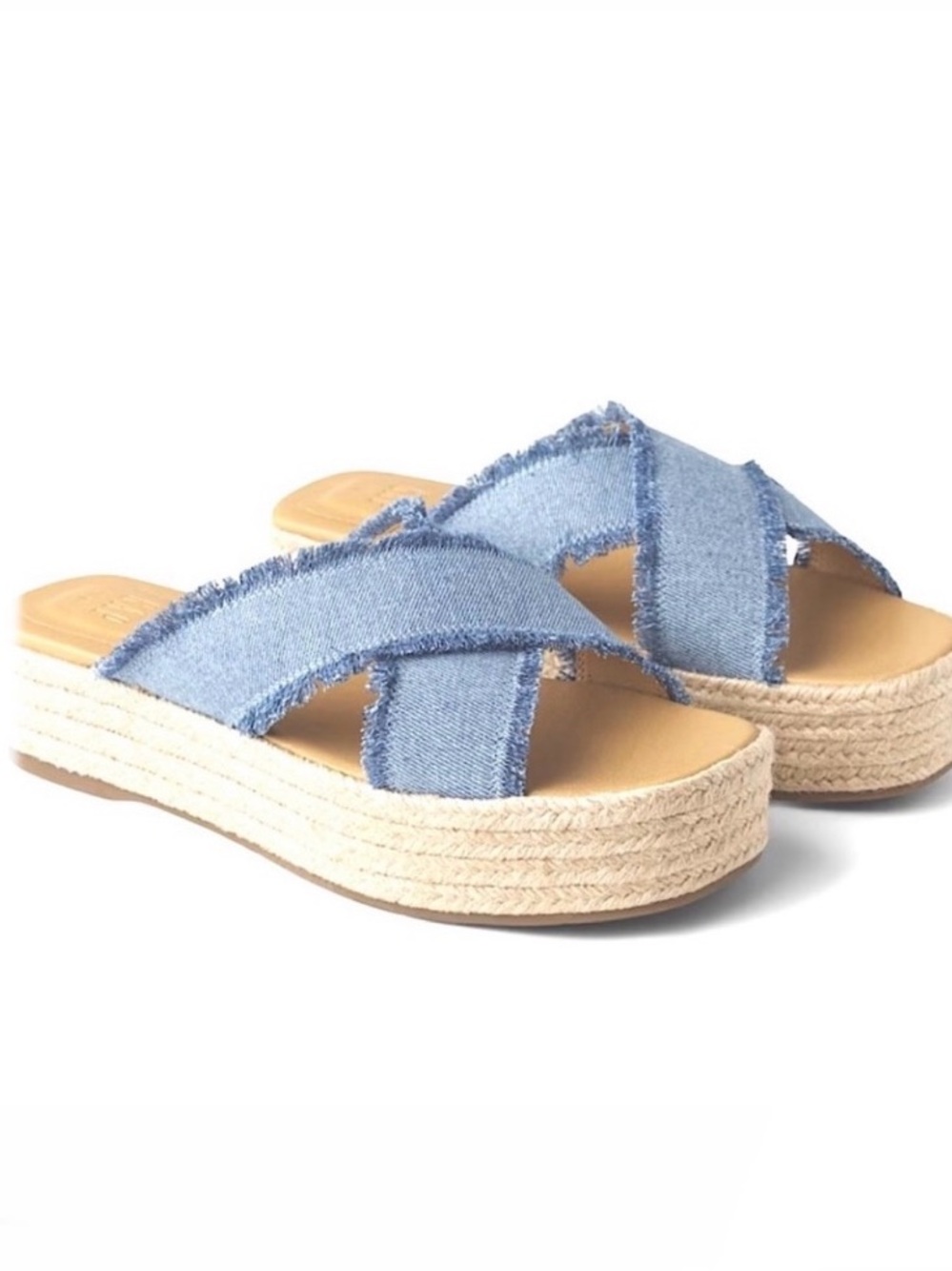 GAP Denim Espadrille Sandals